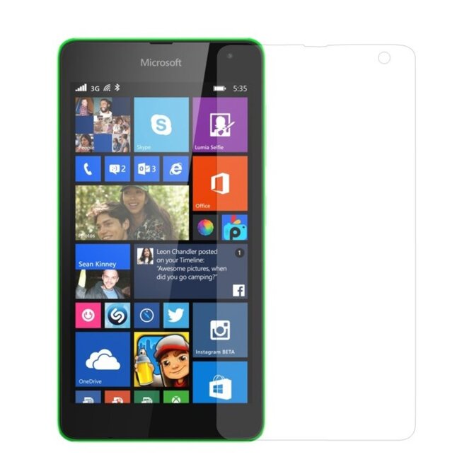 Microsoft Nokia Lumia 535 Ochranné tvrzené sklo 2,5D