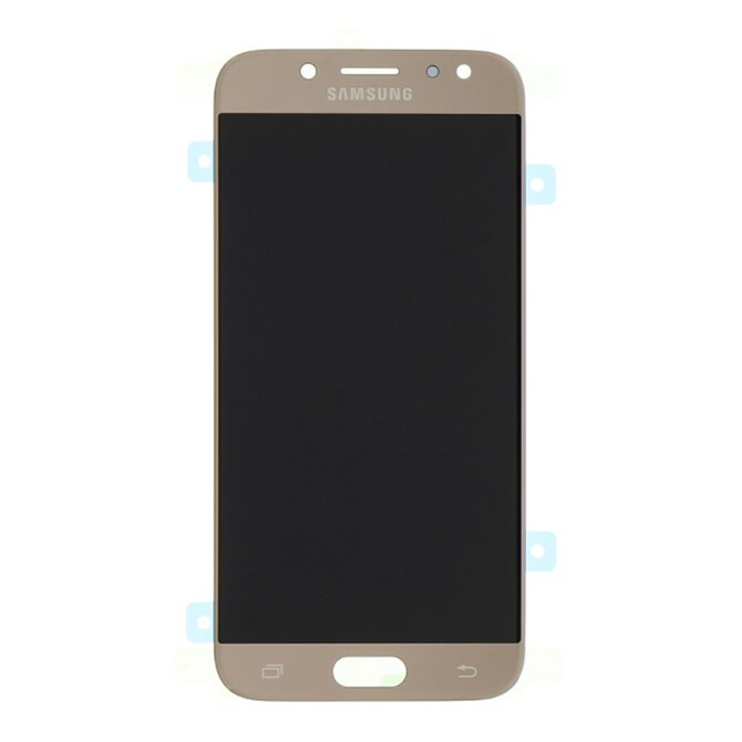 Samsung Galaxy J7 2017 Amoled LCD displej dotykové sklo zlaté J730F (Service Pack)