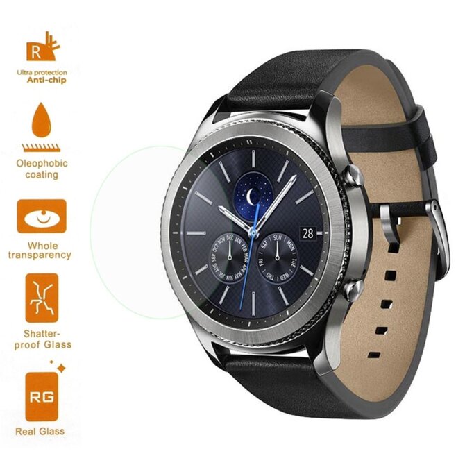 Samsung Gear S3 Hodinky Ochranné tvrzené sklo na displej