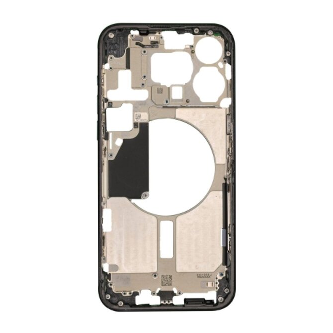 Středový rámeček housing iPhone 15 Pro Max (černý titan)