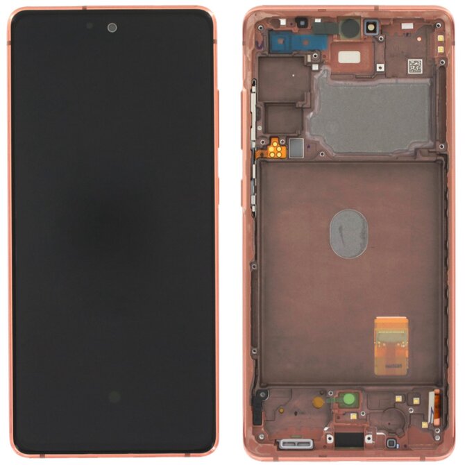 Samsung Galaxy S20 FE G780/G781 Amoled LCD displej dotykové sklo Cloud Orange (Service Pack)