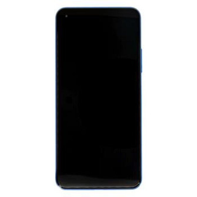 LCD Display + Dotyková Deska + Přední Kryt pro Xiaomi 11 Lite NE 5G Blue (Service Pack)