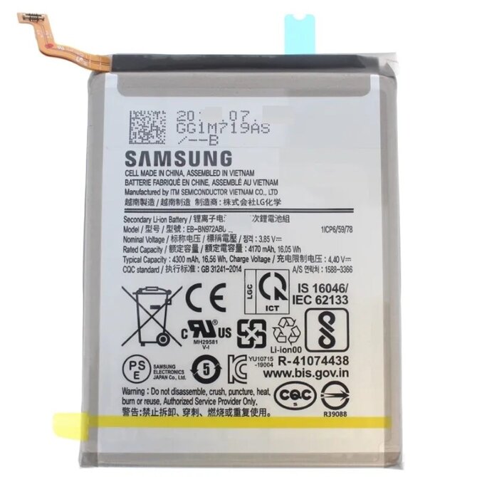 Samsung Galaxy Note 10 Plus Baterie EB-BN972ABU N975F (Service Pack)