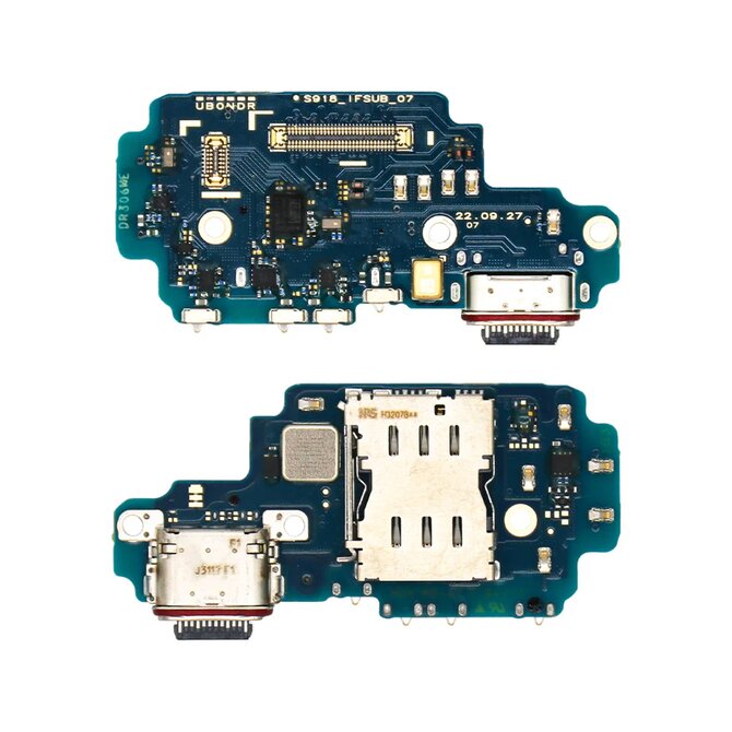 Samsung Galaxy S23 Ultra S918 nabíjecí konektor sub board mikrofon originální (Service Pack)