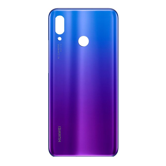 Huawei Nova 3 zadní kryt skleněný fialový Iris Purple