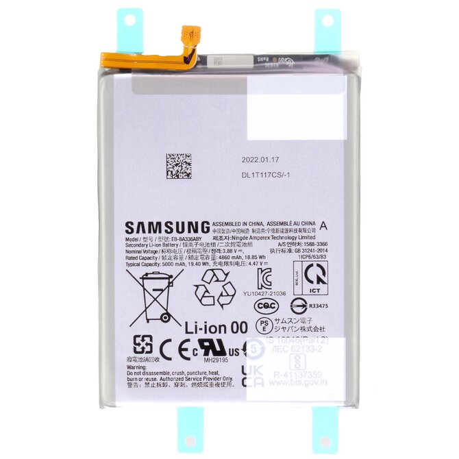 Baterie EB-BA336ABY/EB-BA536ABY Samsung Galaxy A53 5G A536/A33 5G A336 (Service Pack)