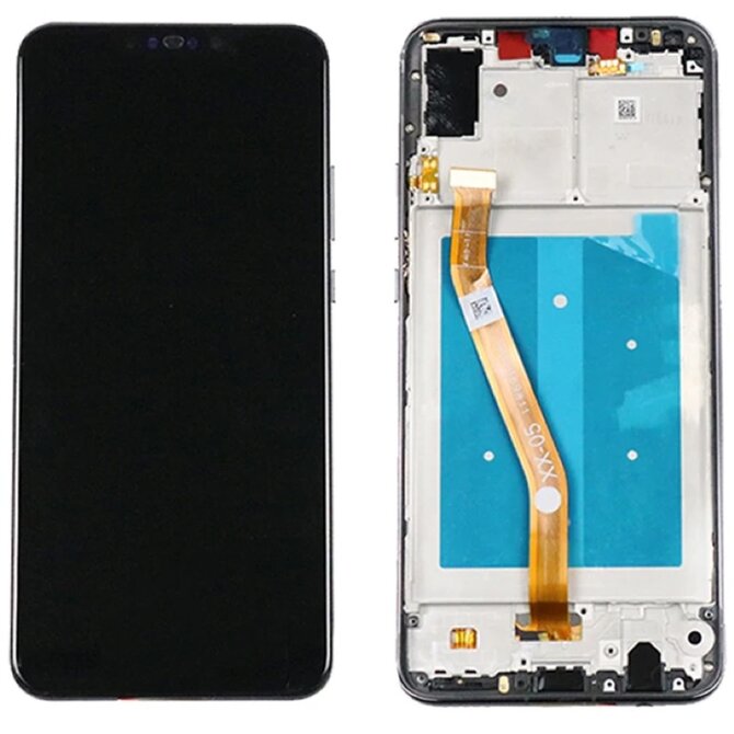 Huawei Nova 3 LCD displej dotykové sklo (včetně rámečku) černý