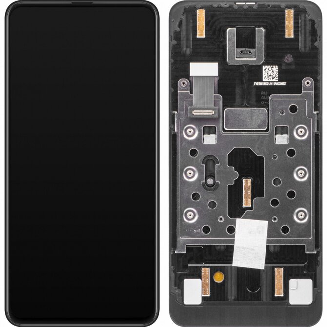 Xioami Mi Mix 3 LCD displej dotykové sklo včetně rámečku (Service Pack) Onyx Black