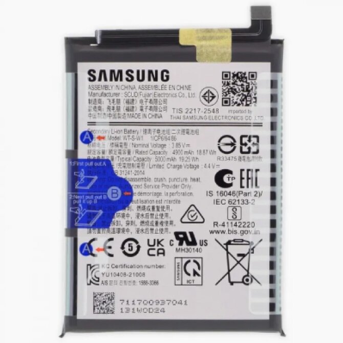 Baterie EB-BA146ABY Samsung Galaxy A14 5G A146 originální (Service Pack)