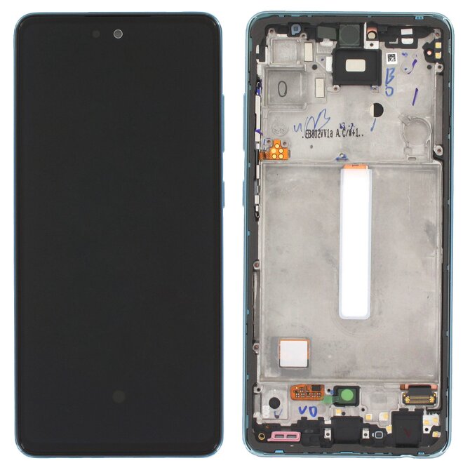 Samsung Galaxy A52 LCD displej dotykové sklo fialové A525/A526 (Service Pack)