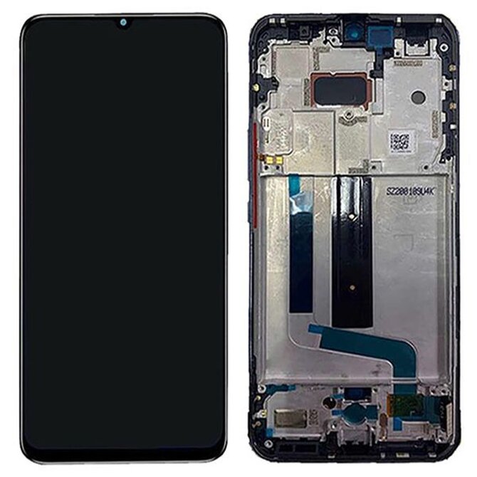 Xiaomi Mi 10 lite 5G (2020) LCD displej dotykové sklo (Service Pack) Gray/Tarnish