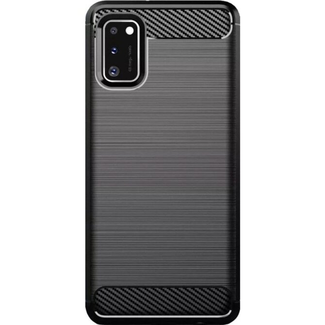 Pouzdro Carbon Samsung Galaxy A41 (Černé)