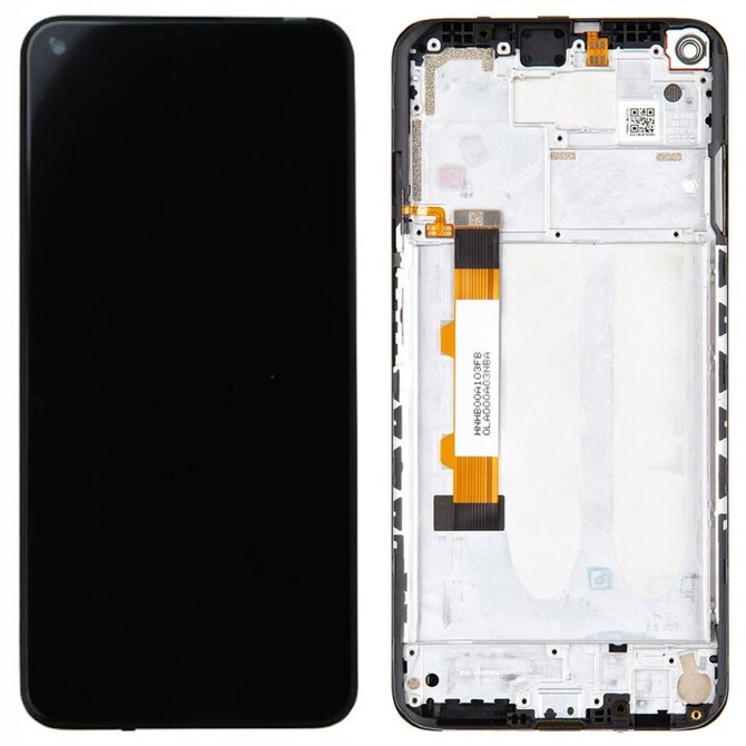 Xiaomi Redmi Note 9T LCD displej dotykové sklo včetně rámečku (Service Pack) Gray