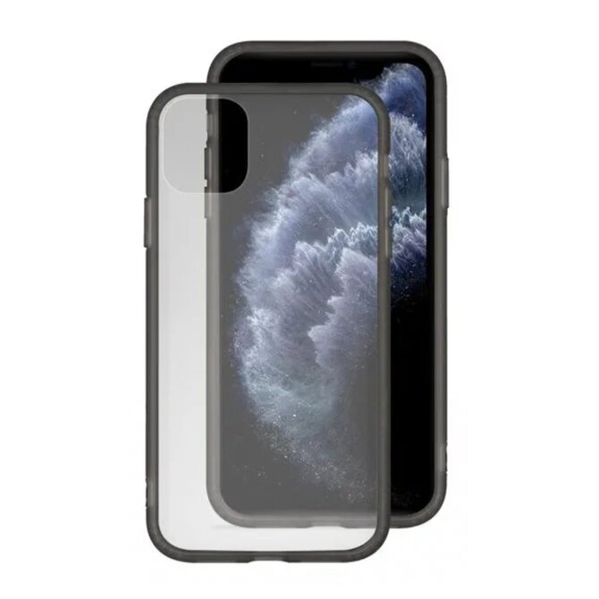 EPICO GLASS CASE iPhone 11 Pro - transparentní/černá