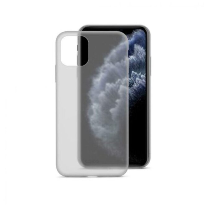 EPICO Silicone Case iPhone 11 Pro Max - transparentní/černá