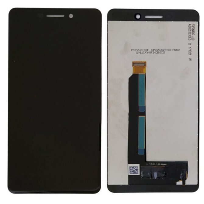 Nokia 6.1 (2018) LCD displej dotykové sklo černé