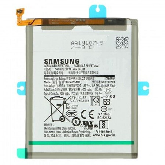 Baterie EB-BA715ABY Samsung Galaxy A71 A715 originální (Service Pack)