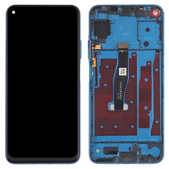 Huawei Nova 5T / Honor 20 LCD displej přední panel včetně rámečku zelený YAL-L21