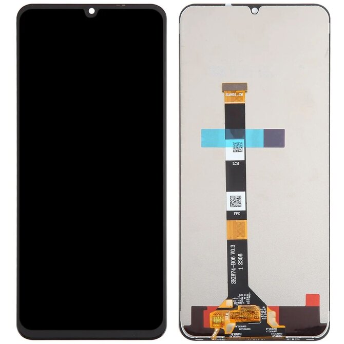 Realme Note 50 LCD displej dotykové sklo