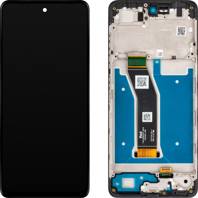 Motorola Moto G04 LCD displej dotykové sklo včetně rámečku (Service Pack)