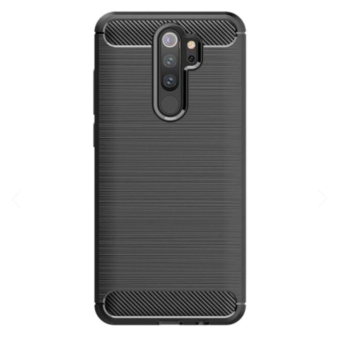 WG Kryt Carbon pro Xiaomi Redmi 9 - černá