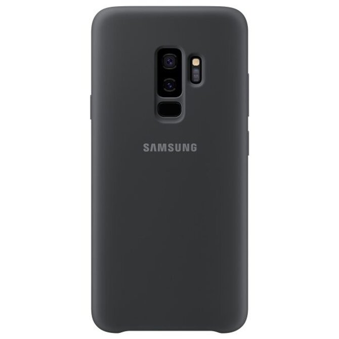 Kryt Samsung Silicon Cover na Galaxy S9+ (EF-PG965T) - černý