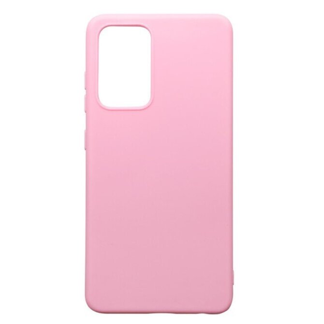 Pouzdro Silicon Cover Case Samsung Galaxy A52 / 52 5G / A52s - růžové