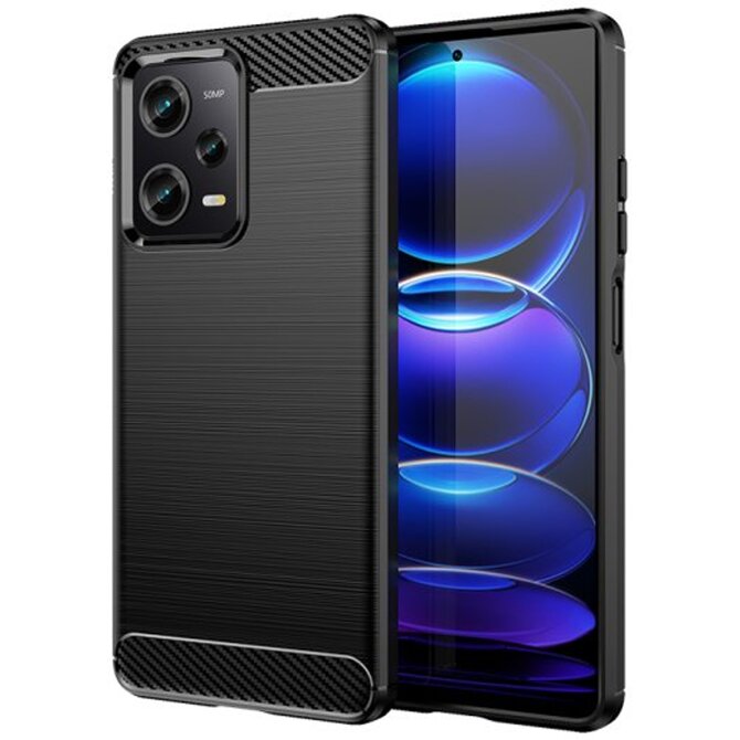 Esperia kryt Carbon Xiaomi Redmi Note 12 Pro 5G - černá