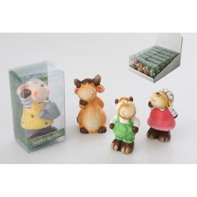 Figurka "ANIMALS-spring" 10cm/4dr.-24dis