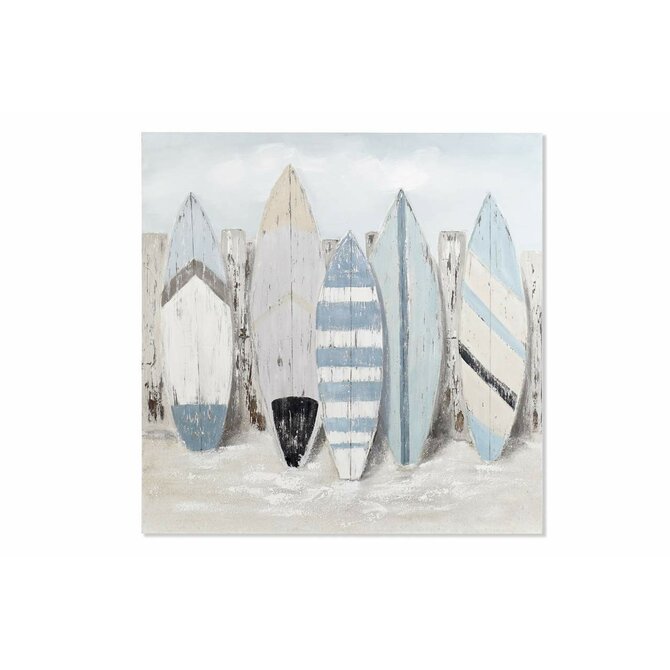 Obraz "SURFING" 120x3.8x120cm