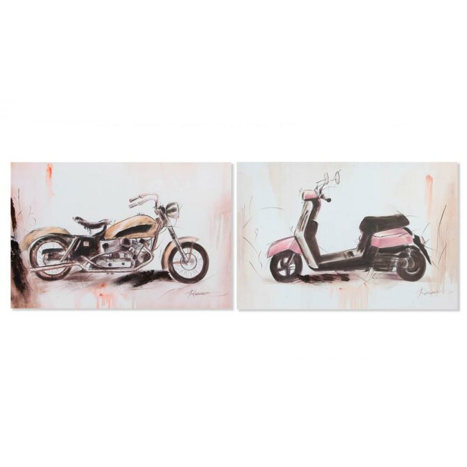 Obraz "MOTORKA & SKUTR" 90x60x2/2dr.