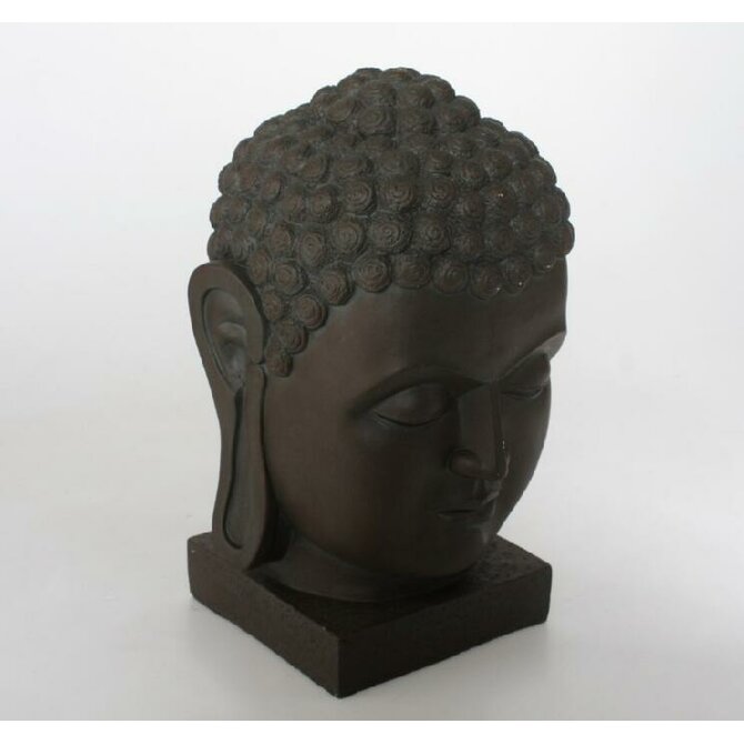 Dekorace "HEAD of BUDDHA" 23x23x39cm