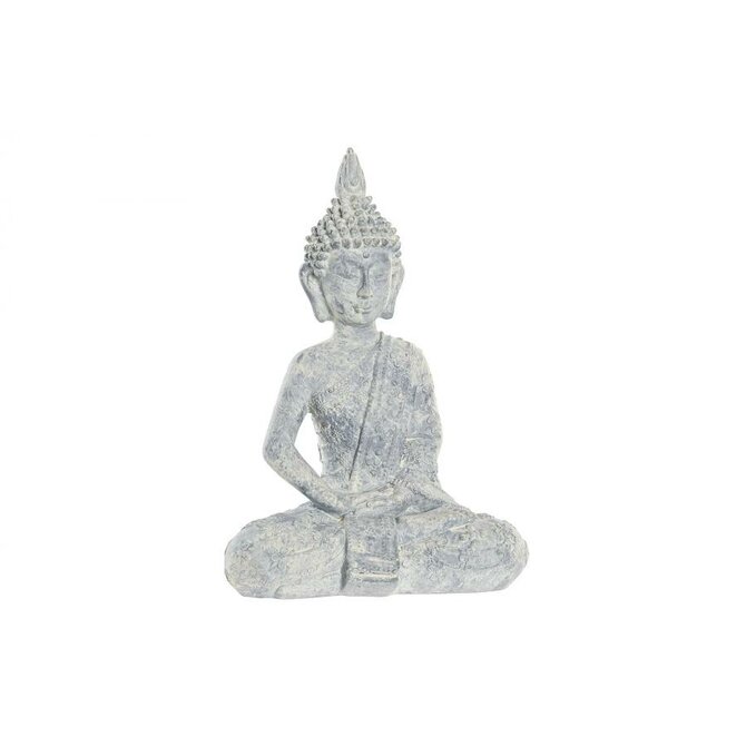 Soška "BUDDHA GREY" 15x9x22cm - resin