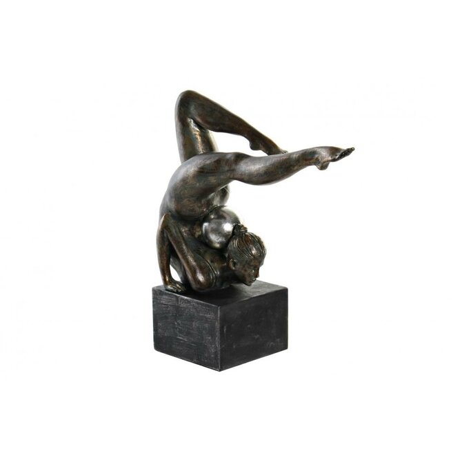 Soška "GYMNASTKA II." resin 25x9.5x26cm