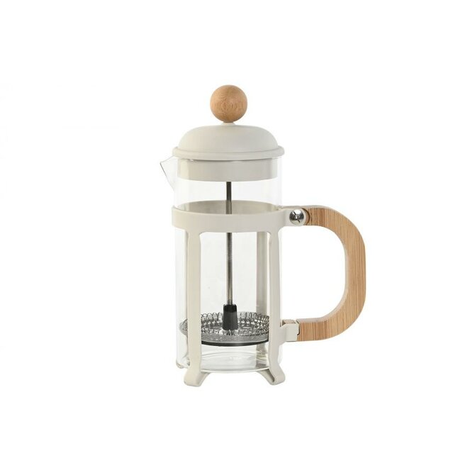 Ruční kávovar "FRENCH PRESS WHITE" 350ml