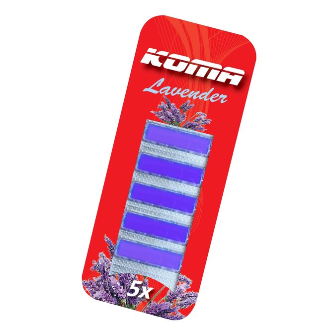 Vůně do vysavače KOMA LAVENDER, 5ks v balení