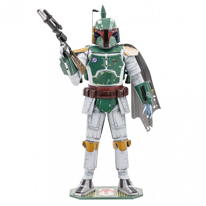 Metal Earth Luxusní ocelová stavebnice Star Wars Boba Fett