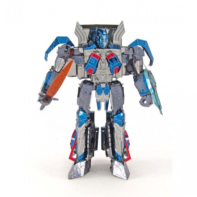 Metal Earth Luxusní ocelová stavebnice Transformers Optimus Prime