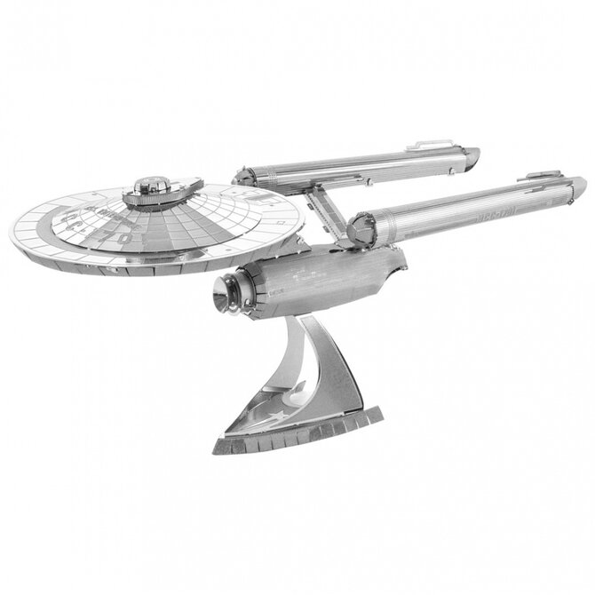 Metal Earth Luxusní ocelová stavebnice Star Trek NCC-1701