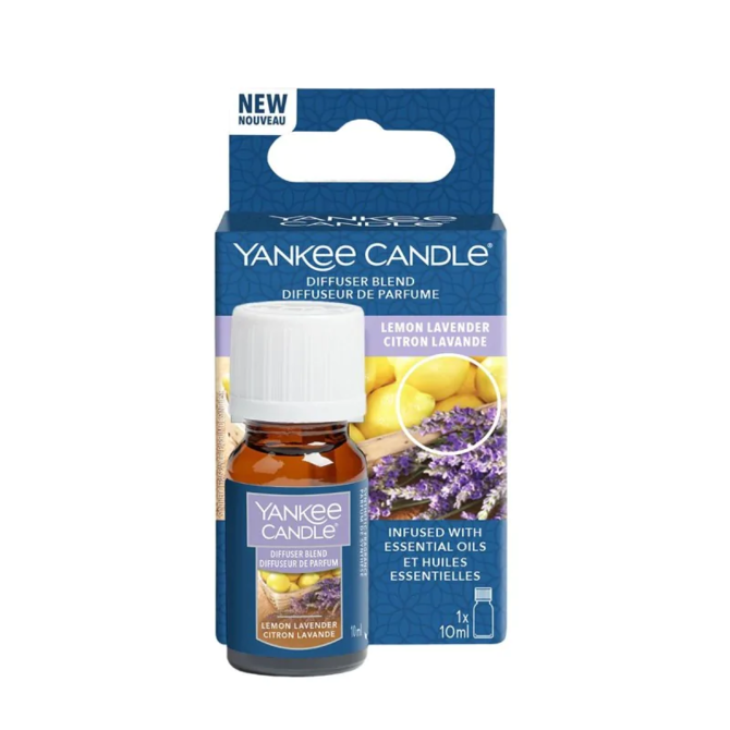 Yankee Candle nápň do ultrasonického difuzéru Lemon Lavender 10 ml