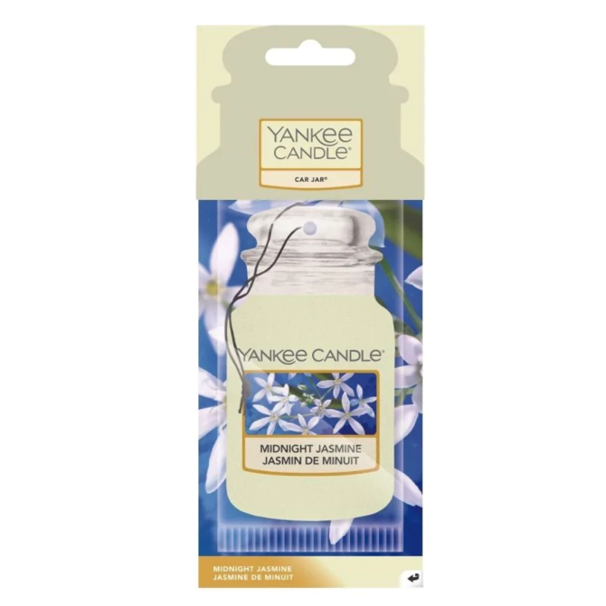 Yankee Candle visačka do auta Midnight Jasmine Béžova