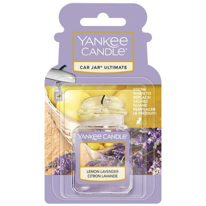 Yankee Candle Luxusní visačka do auta Ultimate Lemon Lavender Fialová