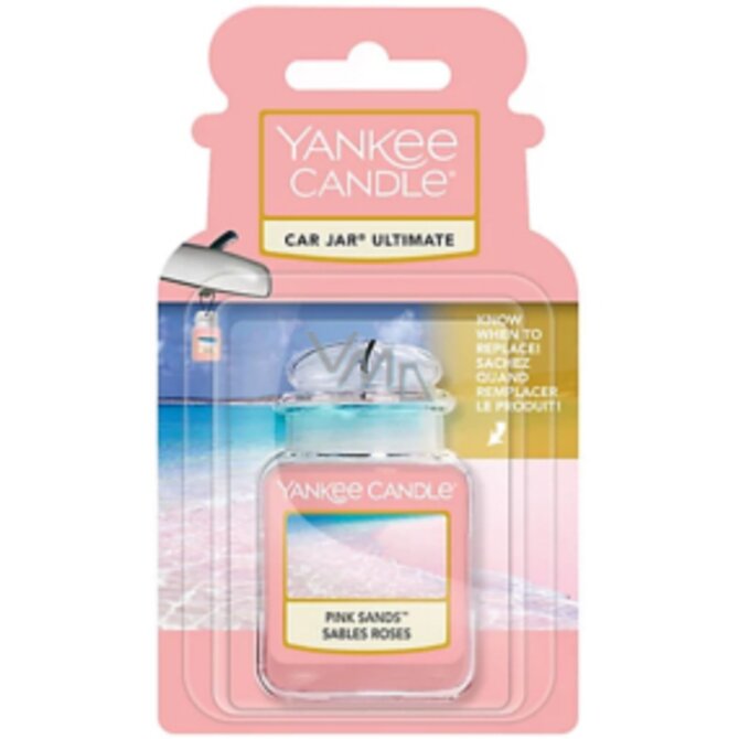 Yankee Candle Luxusní visačka do auta Ultimate Pink Sands Růžová