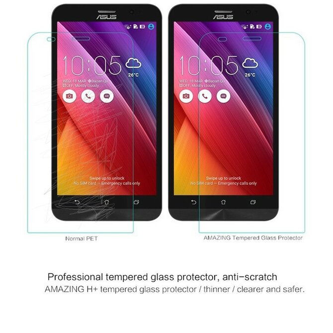 GERTONG Tvrzené sklo 2,5D pro ASUS Zenfone 2 ZE500CL