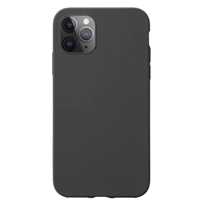 Silikonový kryt SOFT pro iPhone 12/ 12 Pro (6,1)  - černý černá, silikon