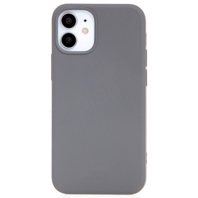 Silikonový kryt SOFT pro iPhone 7 (4,7)  - tmavě šedý šedá, silikon