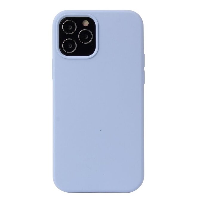 Silikonový kryt SOFT pro iPhone 13 - světle modrý modrá, silikon