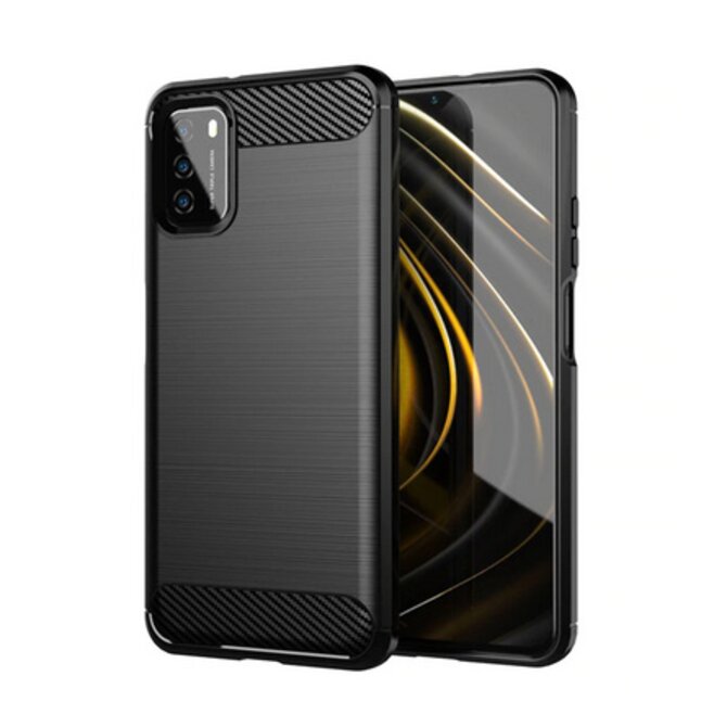 Gelové černé ARMOR STYLE pouzdro / kryt na XIAOMI Poco M3 / Redmi 9T