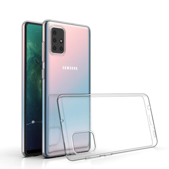 Ultratenké gelové čiré pouzdro / kryt na SAMSUNG A725 Galaxy A72