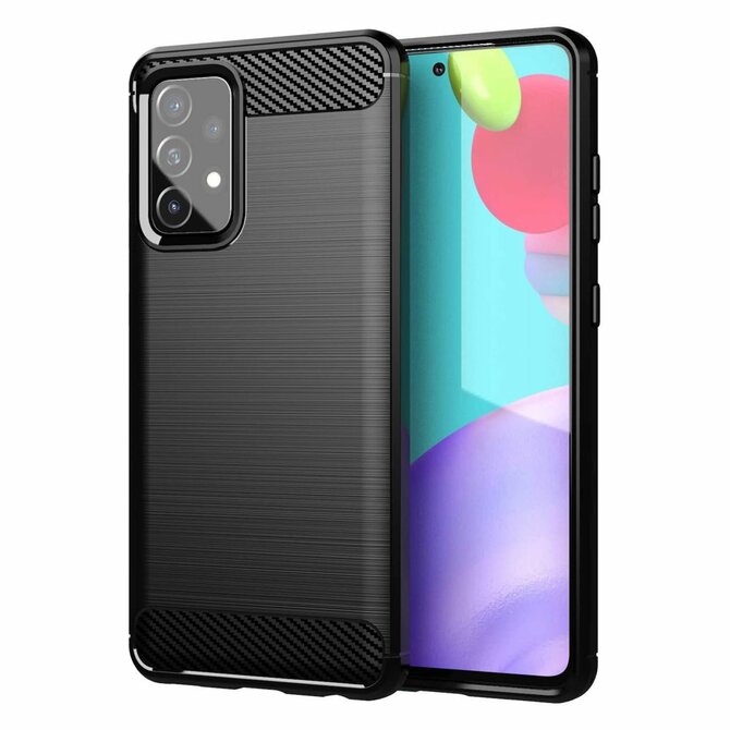 Gelové černé ARMOR STYLE pouzdro / kryt na SAMSUNG A725 Galaxy A72